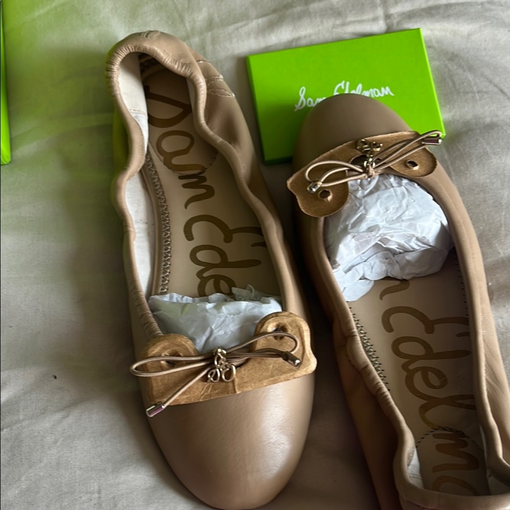 Sam Edelman Tan Classic Flats